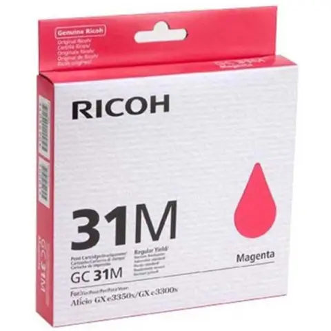 Tusz Ricoh 405690 (Ricoh GC31M) Magenta do drukarek (Oryginalny)
